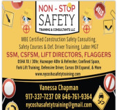 The Global Directory of Who's Who is proud to honor Vanessa Chapman as the President/Owner of Non-Stop Safety Training & Consultants, LLC